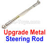 WPL B-36 B36 URAL-4360 Spare Parts-09-04 Upgrade Metal Steering Rod(1pcs)-Silver,WPL B-36 B36 RC Car Parts,WPL Parts,WPL B-36 B36 RC Military Truck Spare parts Accessories,WPL 6X6 1:16 Off-road Truck Parts